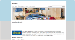 Desktop Screenshot of mobelix.tvuj-styl.cz